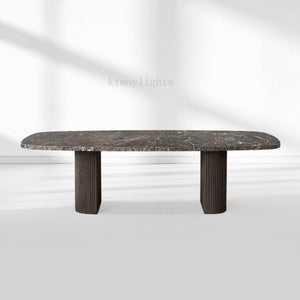 MulRegal Stone Rectangular Dining Table