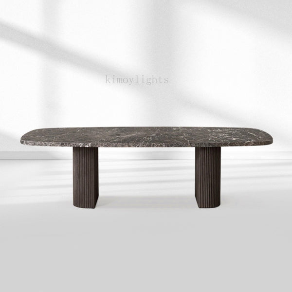 MulRegal Stone Rectangular Dining Table
