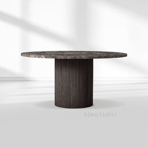 MulRegal Stone Round Dining Table