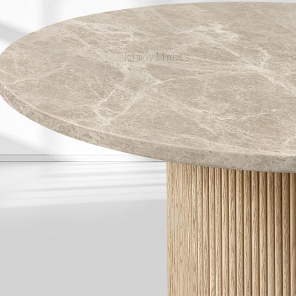MulRegal Stone Round Dining Table