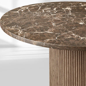 MulRegal Stone Round Dining Table