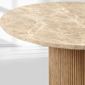MulRegal Stone Round Dining Table