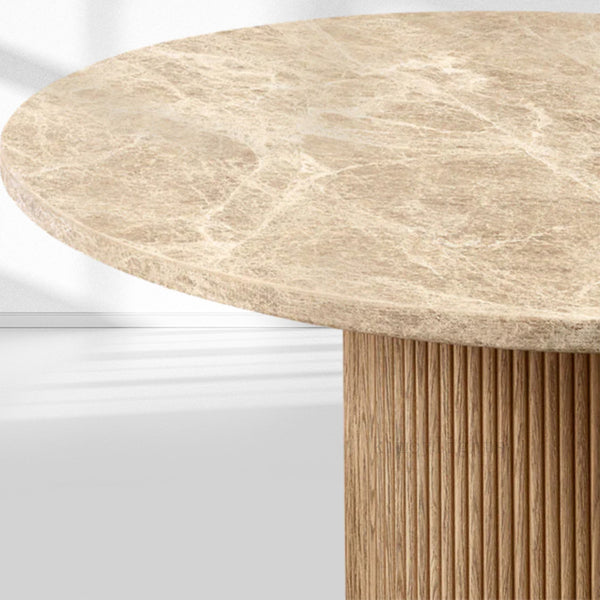 MulRegal Stone Round Dining Table