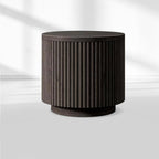 MulRegal Wood Round Side Table