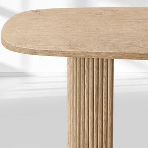 MulRegal Plank Wood Console Table