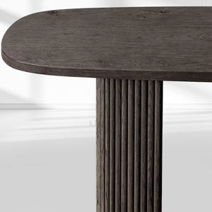 MulRegal Plank Wood Console Table