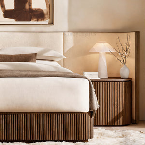 MulRegal Wood Round Side Table