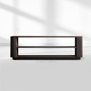 MulRegal Wood Sofa Back Console Table