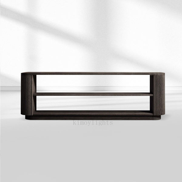 MulRegal Wood Sofa Back Console Table