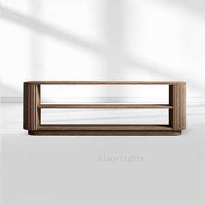 MulRegal Wood Sofa Back Console Table