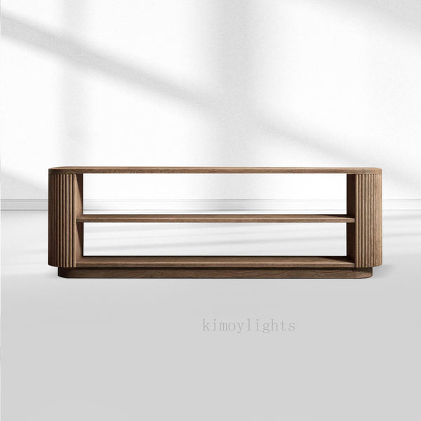 MulRegal Wood Sofa Back Console Table