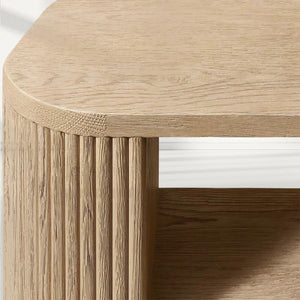 MulRegal Wood Sofa Back Console Table