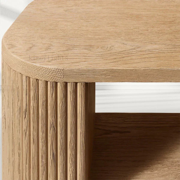 MulRegal Wood Sofa Back Console Table