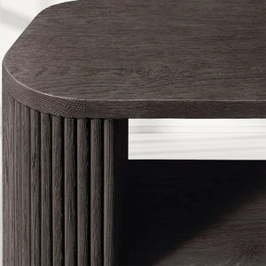 MulRegal Wood Sofa Back Console Table