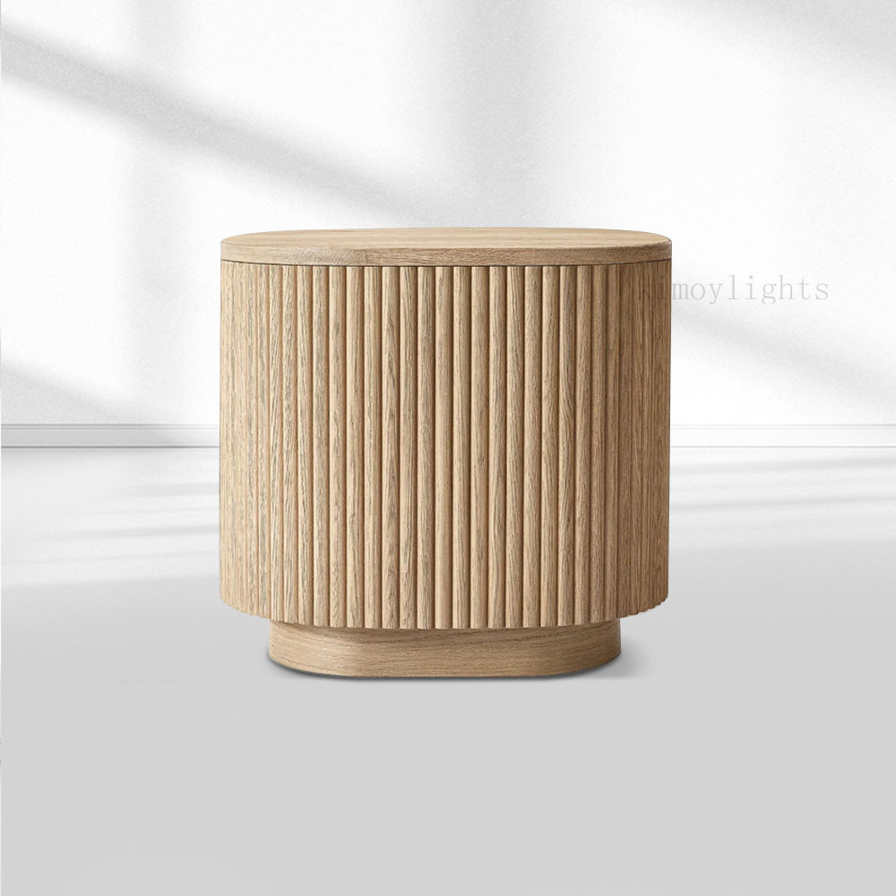 MulRegal Wood Square Side Table