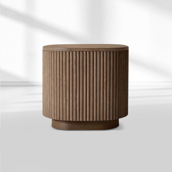 MulRegal Wood Square Side Table