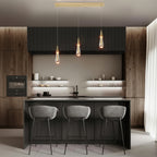 Allure Multi-LED Glass Staircase Chandelier 49 Lights