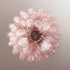 Murano Chandelier – 52 petals – Pink