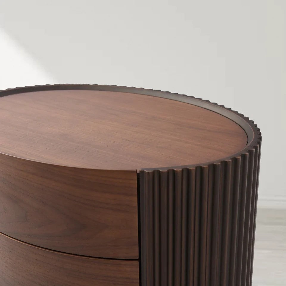Nantie Wood Bedside Table
