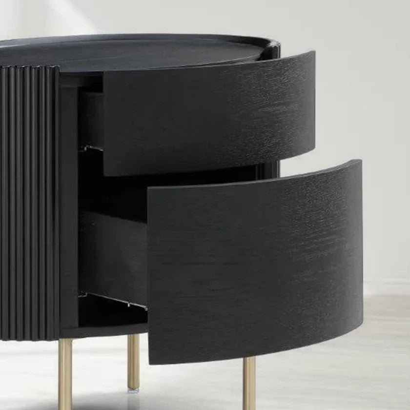 Nantie Wood Bedside Table