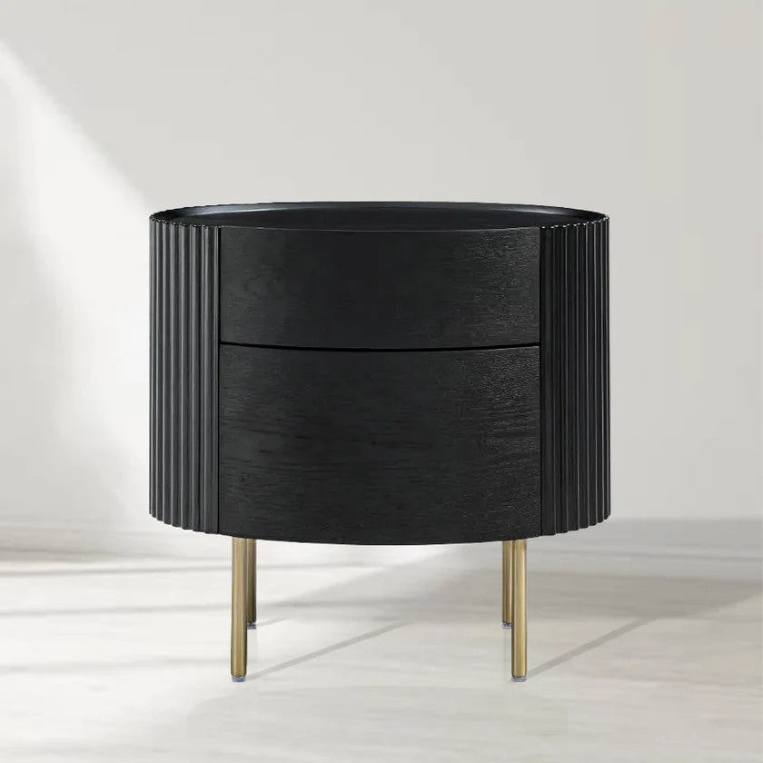 Nantie Wood Bedside Table