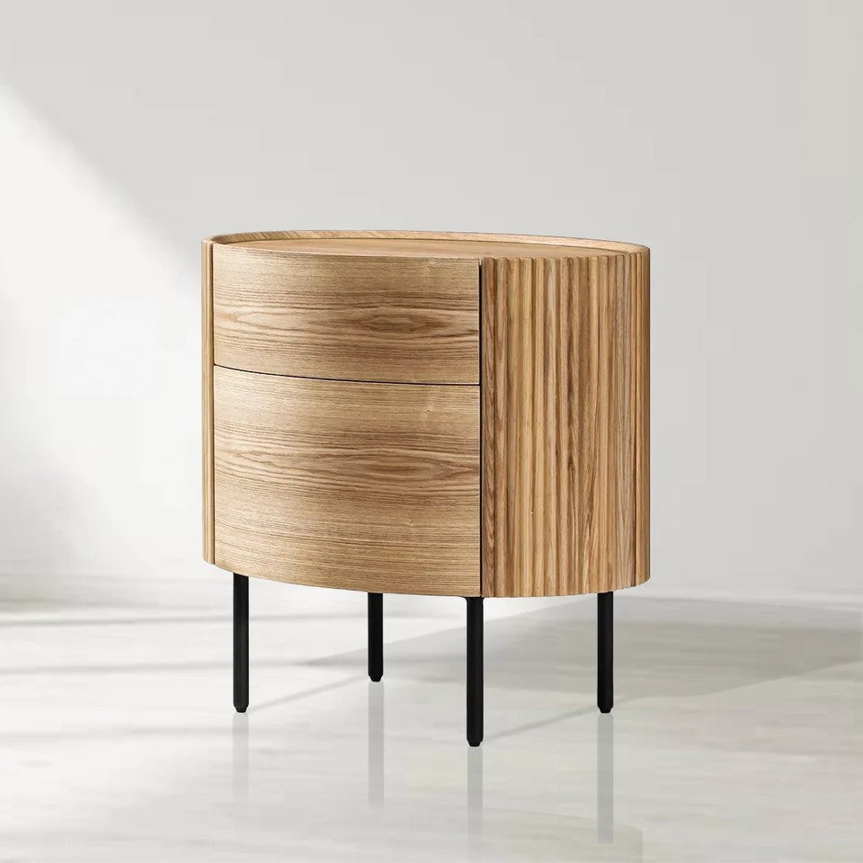 Nantie Wood Bedside Table