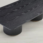 Nantie Coffee Table - Double Pedestal