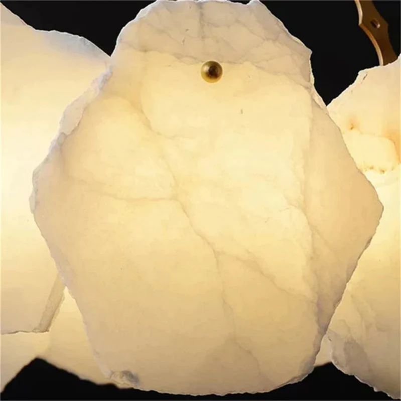 Nasile Alabaster Round Chandelier - kimoylights