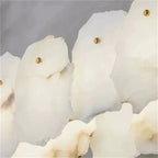 Nasile Linear Alabaster Chandelier (Rod) - kimoylights