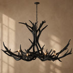 Natural Antler Chandelier 60"