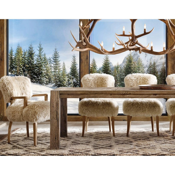 Natural Antler Chandelier 48"