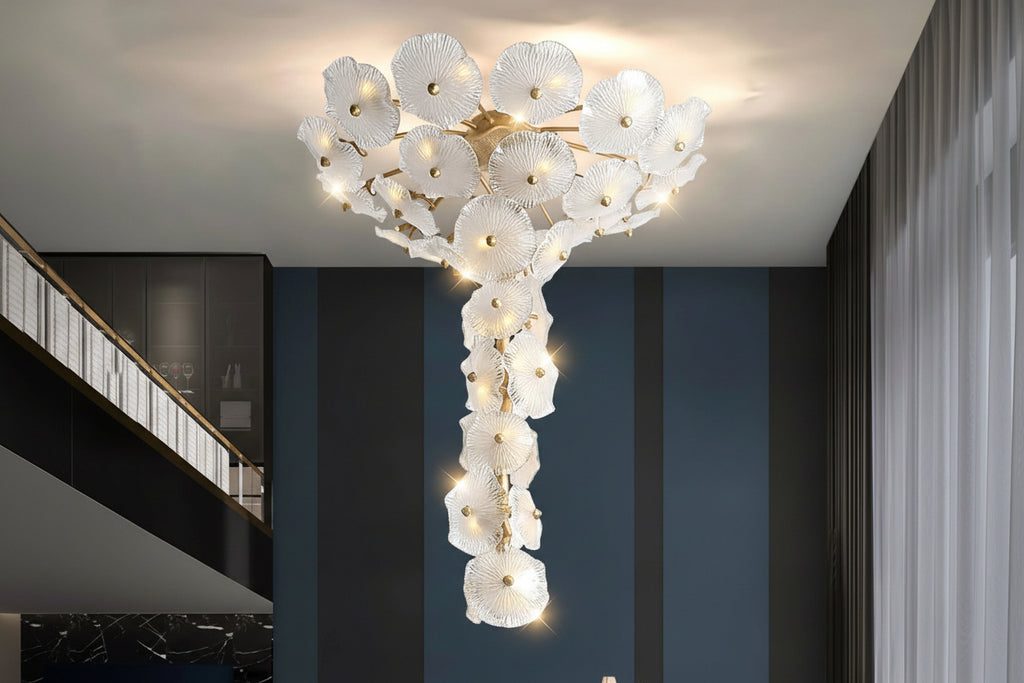 Nenufar Water Modern Chandelier - kimoylights