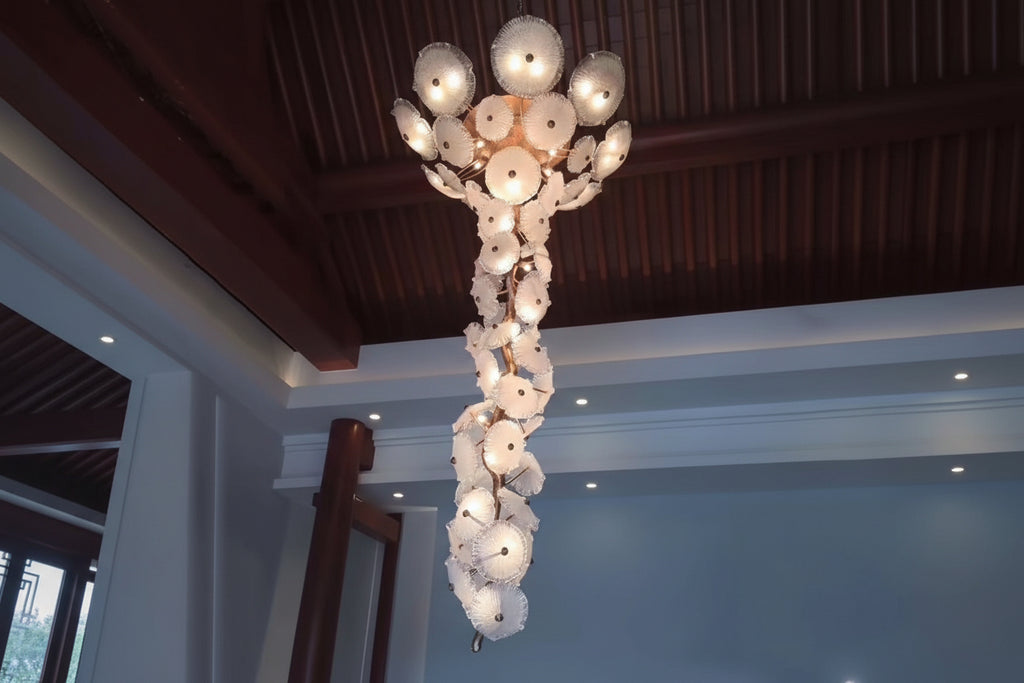 Nenufar Water Modern Chandelier - kimoylights