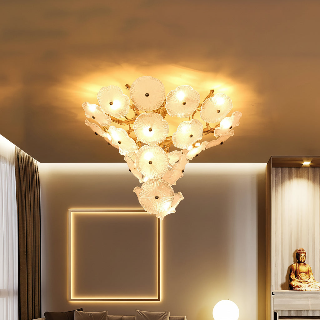 Nenufar Water Modern Chandelier - kimoylights