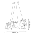 Niagara Branch Chandelier -kimoylights