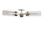 Andreas 3-Light Glass Flushmount