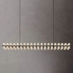Niko Wine-Glass Rectangular Chandelier 72''
