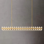 Niko Wine-Glass Rectangular Chandelier 72''