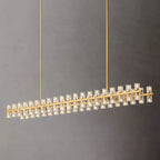Niko Wine-Glass Rectangular Chandelier 72''