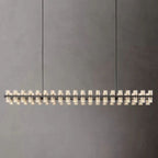 Niko Wine-Glass Rectangular Chandelier 72''