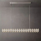 Niko Wine-Glass Rectangular Chandelier 72''