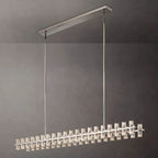Niko Wine-Glass Rectangular Chandelier 72''