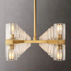 Niko Wine-Glass Rectangular Chandelier 72''