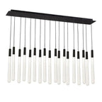 Nolandl 18-Light Linear Crystal Chandelier 48" - kimoylights