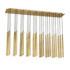 Nolandl 27-Light Linear Chandelier 48" - kimoylights