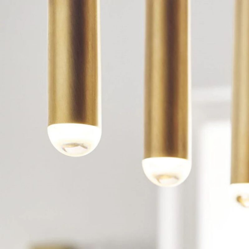 Nolandl 27-Light Linear Chandelier 48" - kimoylights