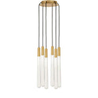 Nolandl Round Crystal Chandelier - kimoylights