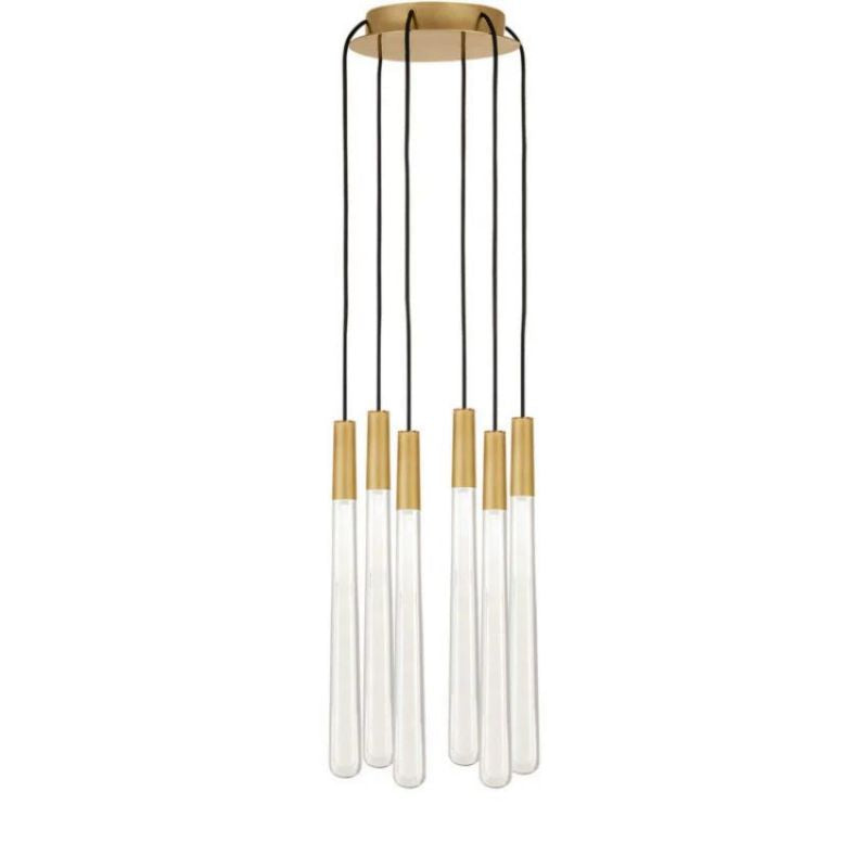 Nolandl Round Crystal Chandelier - kimoylights