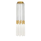Nolandl Round Crystal Chandelier - kimoylights