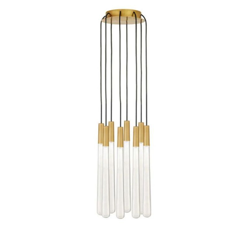Nolandl Round Crystal Chandelier - kimoylights